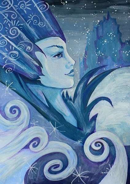 Снежная Королева Андерсен иллюстрации