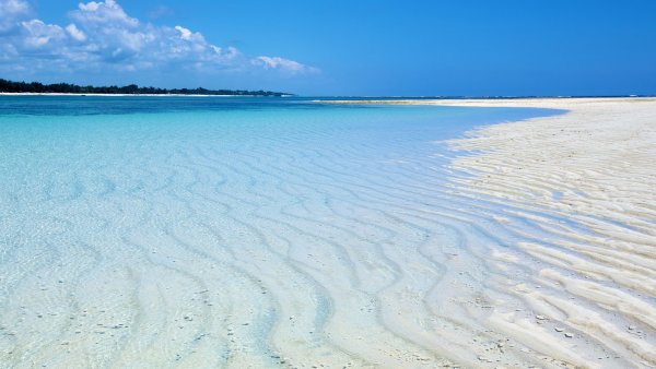 Океан песчаный пляж