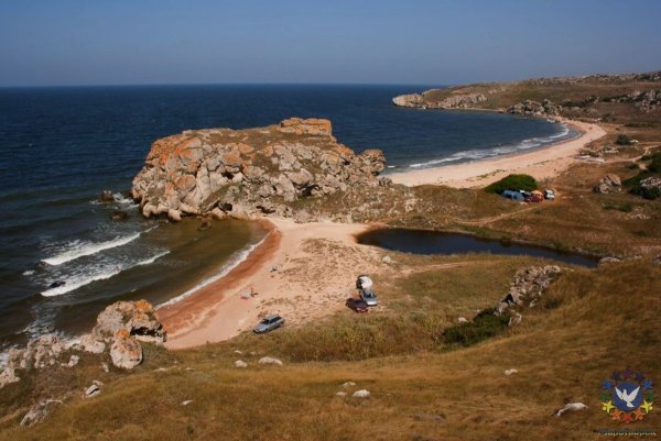 Крым Азовское море Генеральские пляжи