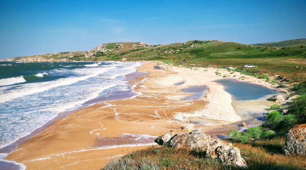 Керчь Азовское море Генеральские пляжи