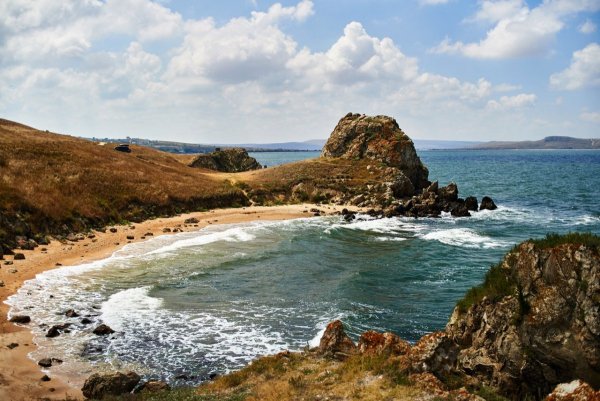 Керчь Азовское море Генеральские пляжи