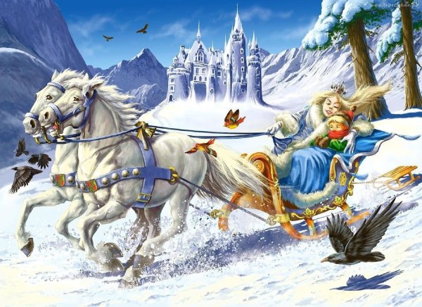 Пазл Снежная Королева