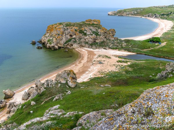 Мыс Салачик Генеральские пляжи
