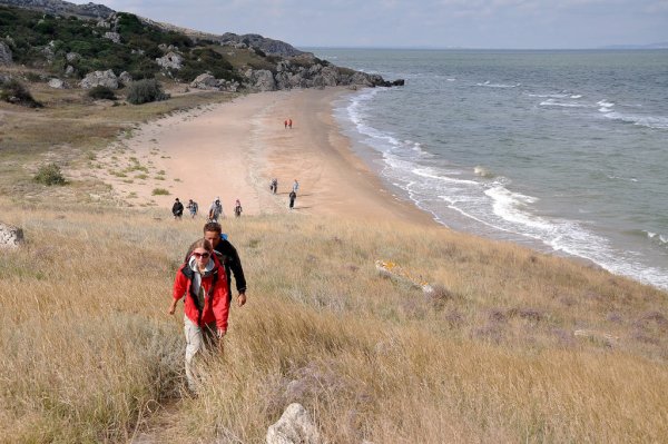 Царский пляж Керчь