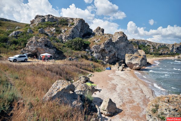 Бухта барсучья Генеральские пляжи Крым