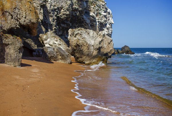 Генеральский пляж Крым Судак