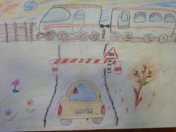 Железная дорога глазами детей