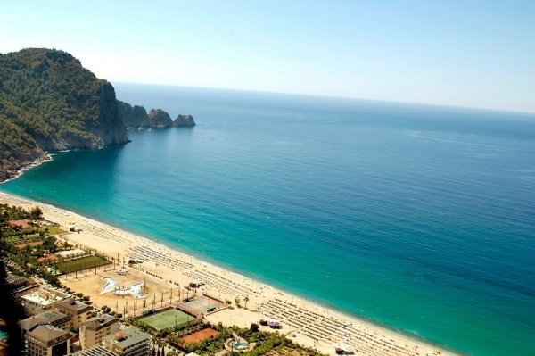 Турция Алания пляж Клеопатра