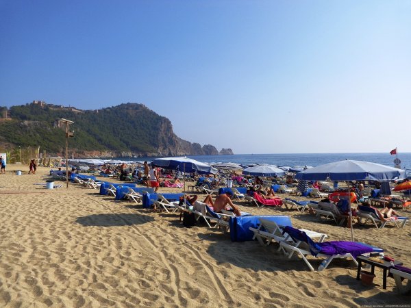 Клеопатра Бич Алания пляж