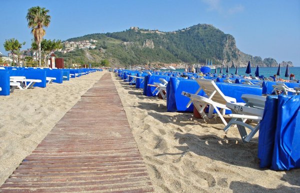 Клеопатра Бич Алания пляж