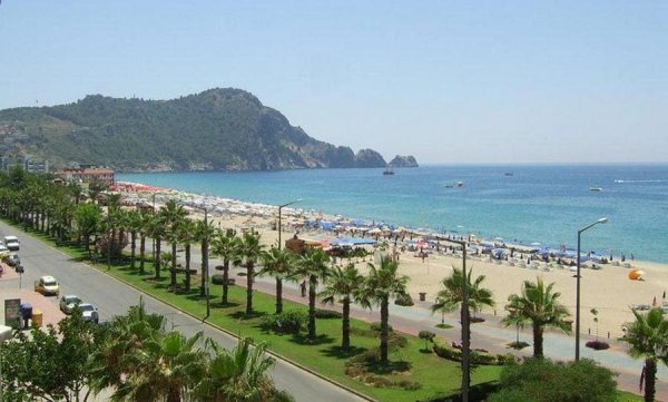 Махмутлар пляж Клеопатра