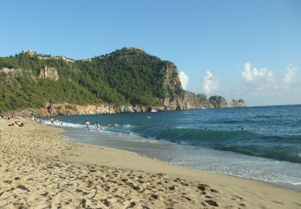 Клеопатра Бич Аланья пляж