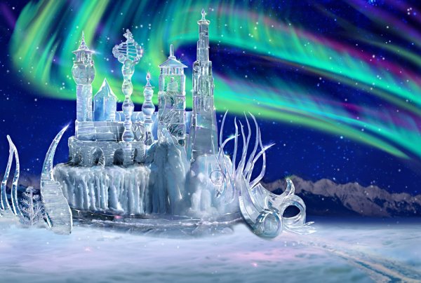 Замок снежной Королевв