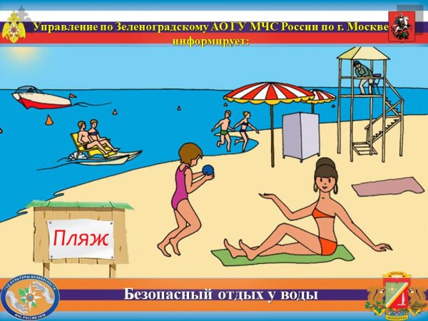 Купаться только в специально оборудованных местах