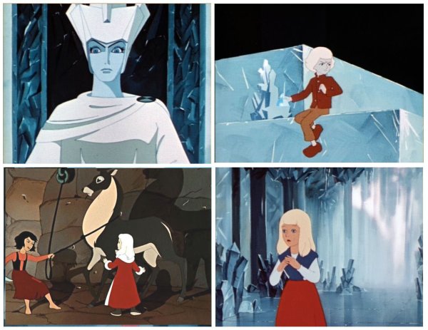 Советский мультфильм Снежная Королева 1957