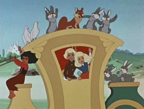 Советский мультфильм Снежная Королева 1957