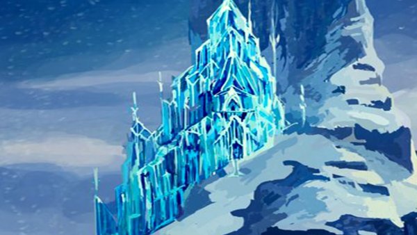 Холодное сердце ледяной дворец