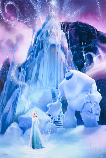 Ледяной замок Эльзы