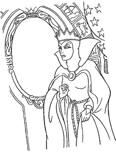 Раскраска Королева