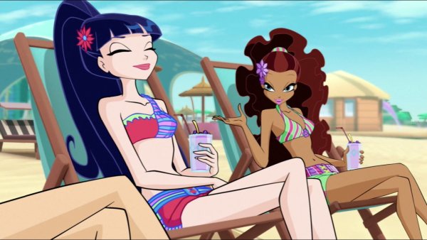 Винкс Муза и Лейла