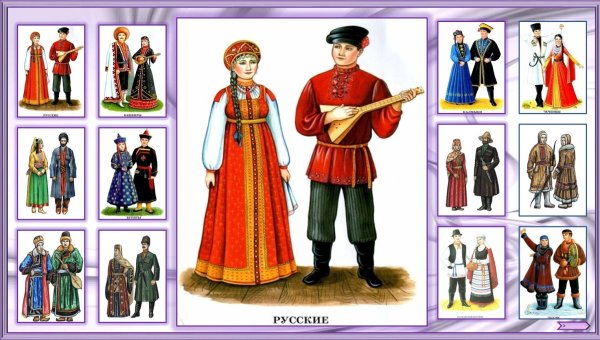 Национальные костюмы народов