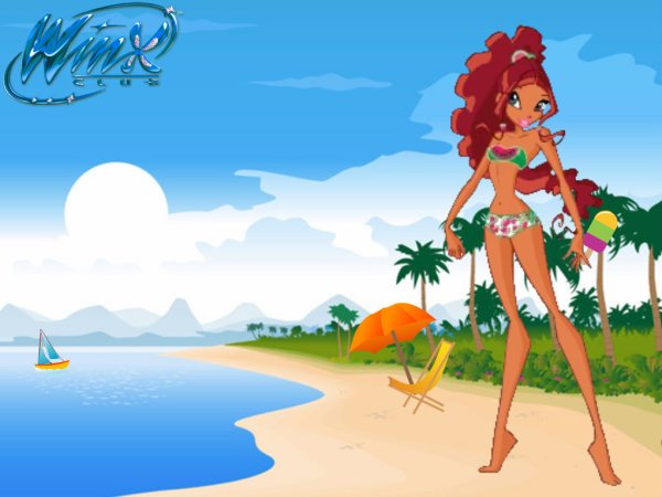 Блум пляж Винкс