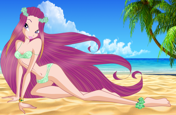 Винкс Рокси в купальнике