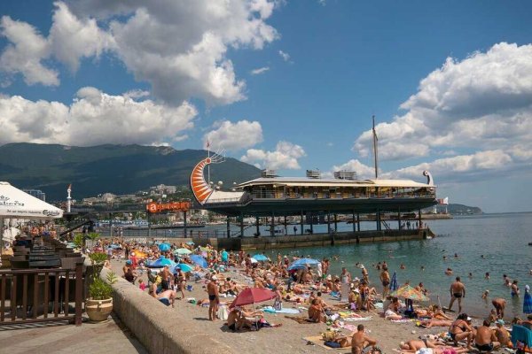 Ялта пляж 2022