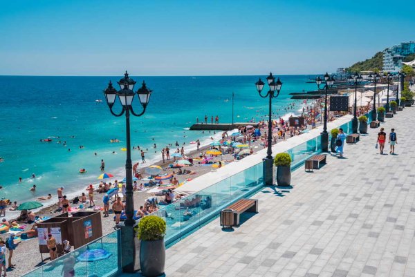 Ялта пляж 2022