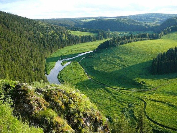 Земная поверхность Пермского края