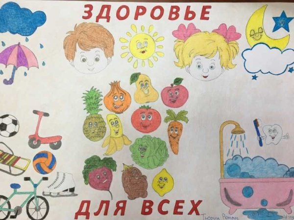 Плакаты на тему здоровья