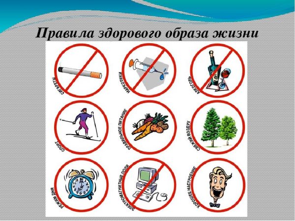 ЗОЖ здоровый образ жизни