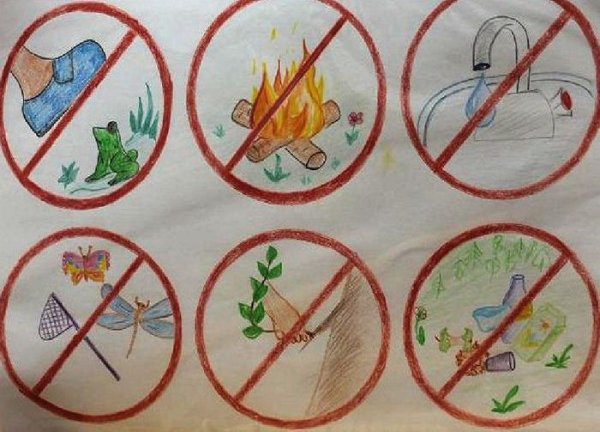 Знаки охраны природы