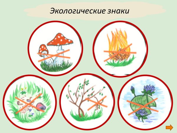 Природоохранные знаки