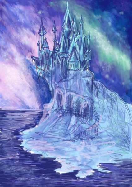 Замок ледяной королевы