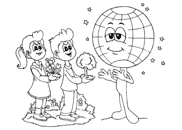 Раскраски по экологии