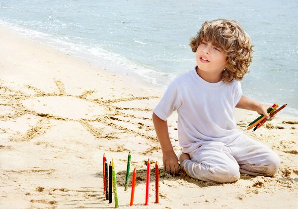 Мальчишки на море