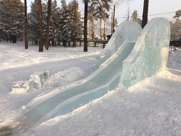 Горка Снежная для детей