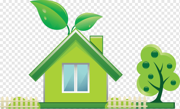 Дом зелёный лист