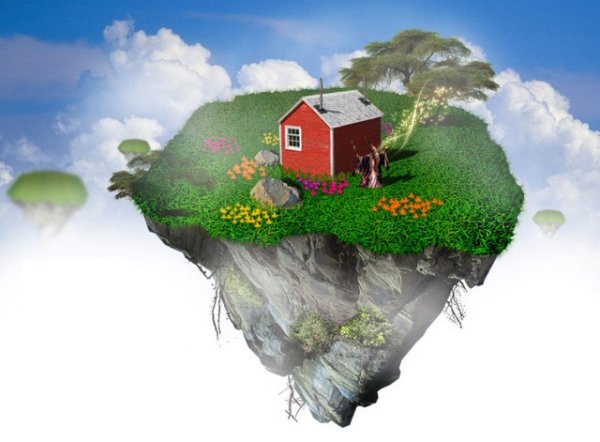 Волшебный зеленый дом