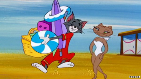 Muscle Beach Tom том и Джерри