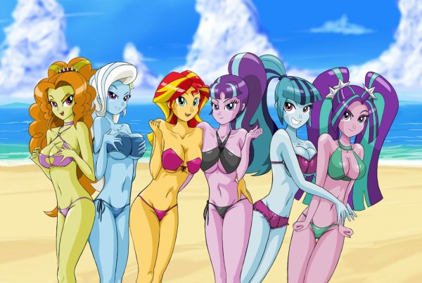 Эквестрия герлз в купальниках