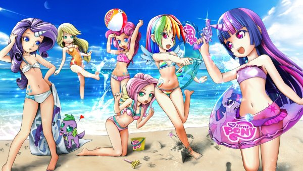 Эквестрия герлз в бикини