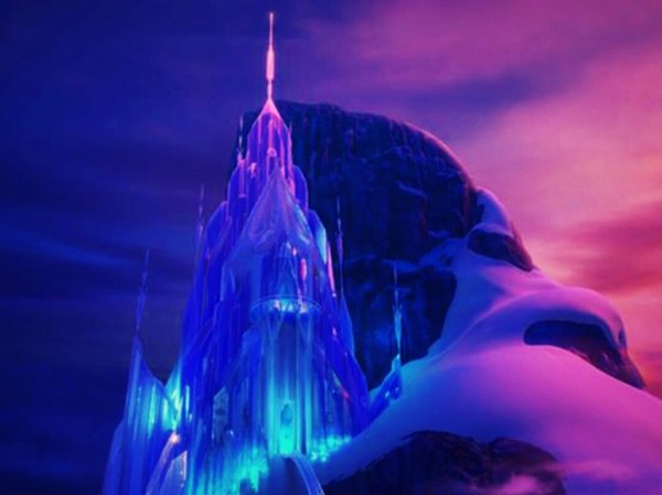 Холодное сердце ледяной дворец