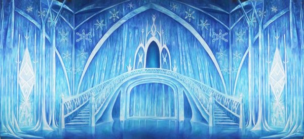 Зимний дворец снежной королевы