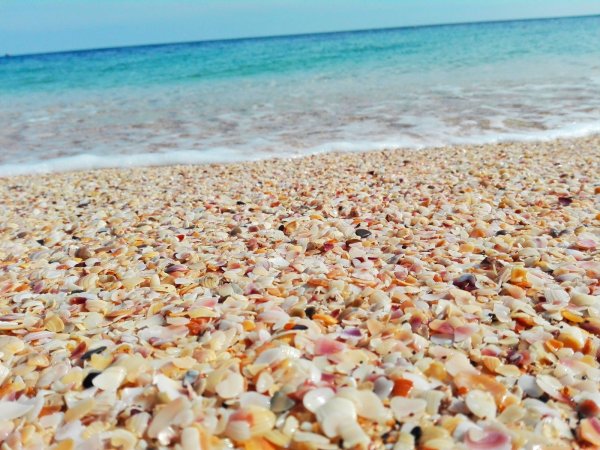 Анапа галечный пляж