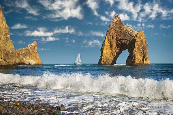 Золотые ворота Крым Коктебель