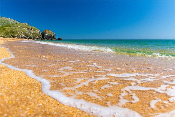 Опукский заповедник пляж