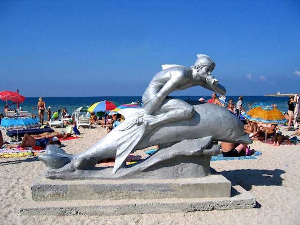 Пгт Черноморское пляж