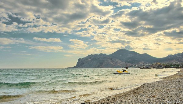 Коктебель Крым море